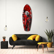 Are You Sure Glass Wall Art