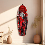Are You Sure Glass Wall Art