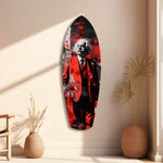 Wild-Haired Genius Mood V2 Glass Wall Art