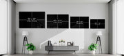 Giraf met Neon Inktspatten – Glasschilderij